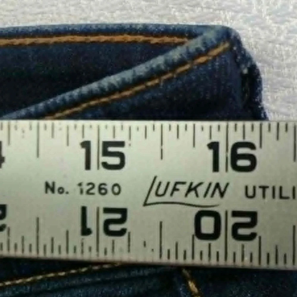 Revtown‎ Decade Denim Dark Wash Blue Mens 31x30 Slim Straight Stretch Jeans